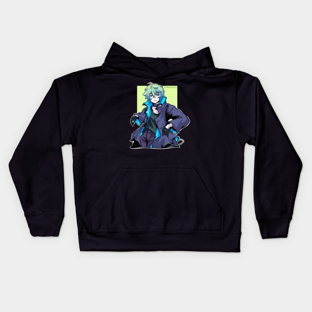 Mr. Vamp Kids Hoodie by Peeweeart